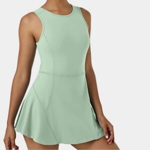 HALARA mint green dress